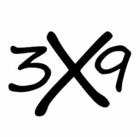 3X9 Logo (EUIPO, 07/17/2018)