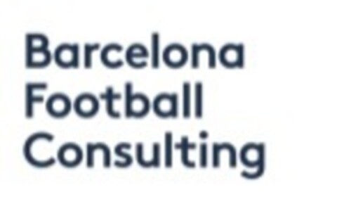 BARCELONA FOOTBALL CONSULTING Logo (EUIPO, 10.01.2019)