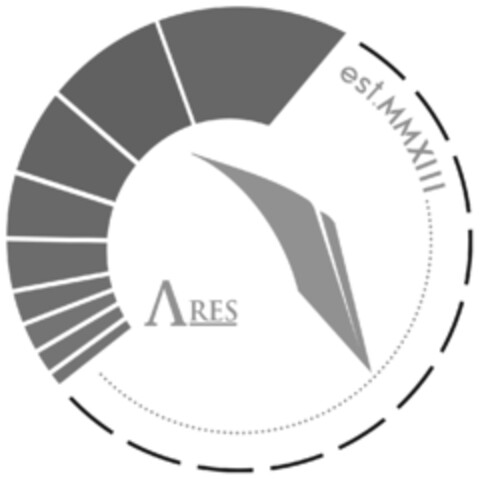 Ares est.MMXIII Logo (EUIPO, 21.08.2019)