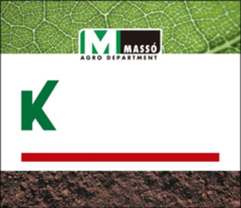M MASSO AGRO DEPARTMENT K Logo (EUIPO, 11.12.2019)