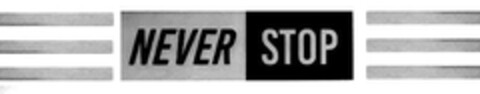 NEVER STOP Logo (EUIPO, 04.04.2023)