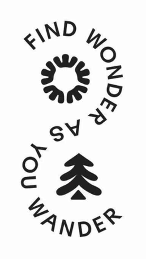 FIND WONDER AS YOU WANDER Logo (EUIPO, 04/17/2023)