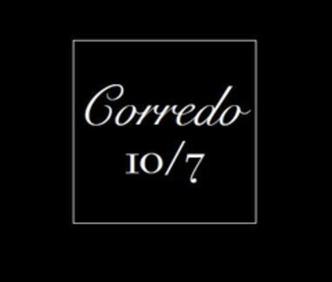 Corredo 10/7 Logo (EUIPO, 12.07.2023)