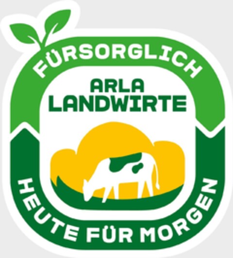 ARLA LANDWIRTE FÜRSORGLICH HEUTE FÜR MORGEN Logo (EUIPO, 07.11.2023)