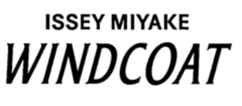 ISSEY MIYAKE WINDCOAT Logo (EUIPO, 04/01/1996)