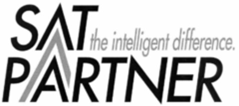 SAT PARTNER the intelligent difference. Logo (EUIPO, 14.04.1999)