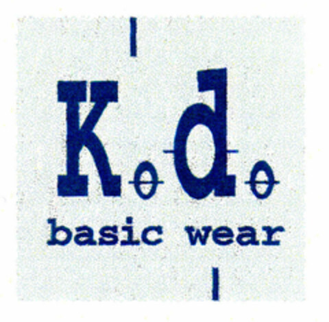 K.d. basic wear Logo (EUIPO, 12.04.1999)