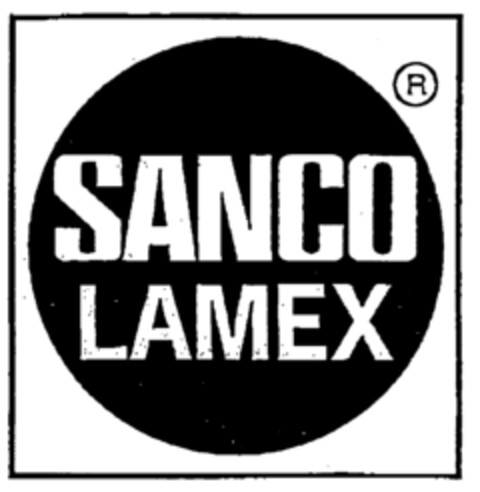 SANCO LAMEX Logo (EUIPO, 29.09.1999)