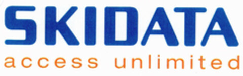 SKIDATA access unlimited Logo (EUIPO, 08/31/2000)