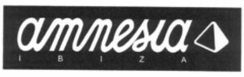 amnesia IBIZA Logo (EUIPO, 10/20/2000)