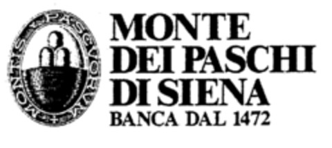 MONTE DEI PASCHI DI SIENA BANCA DAL 1472 MONTIS PASCVORVM Logo (EUIPO, 09.01.2001)