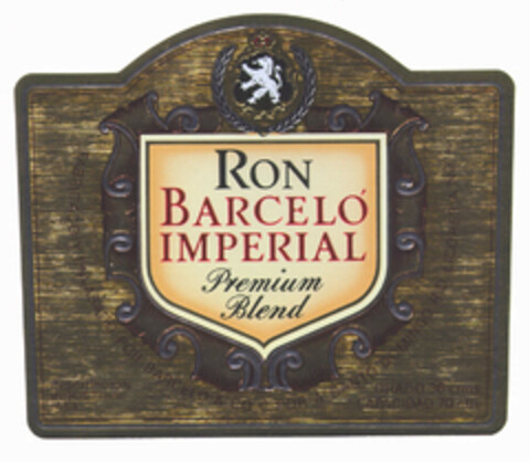 RON BARCELÓ IMPERIAL Premium Blend Logo (EUIPO, 13.11.2001)