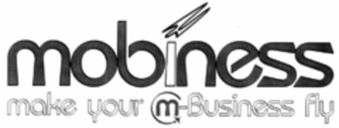 mobiness make your m-Business fly Logo (EUIPO, 01/15/2002)