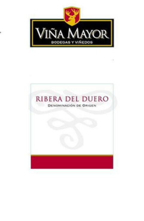VIÑA MAYOR BODEGAS Y VIÑEDOS RIBERA DEL DUERO DENOMINACION DE ORIGEN Logo (EUIPO, 08/01/2008)