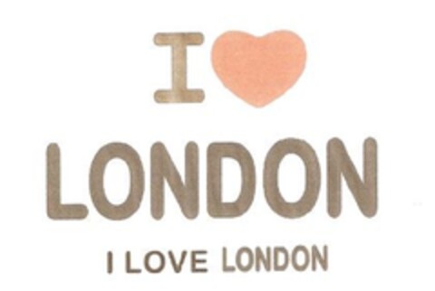 I LONDON I LOVE LONDON Logo (EUIPO, 03/07/2011)