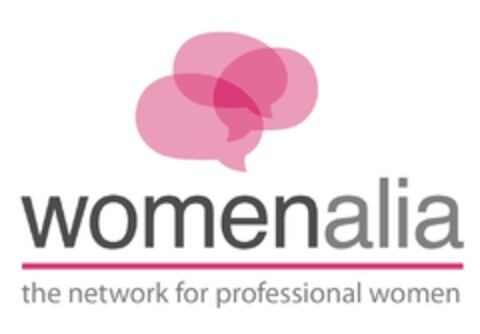 WOMENALIA THE NETWORK FOR PROFESSIONAL WOMEN Logo (EUIPO, 10.05.2011)