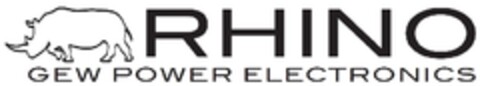 RHINO GEW POWER ELECTRONICS Logo (EUIPO, 05.08.2013)