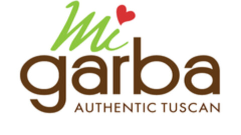 MI GARBA AUTHENTIC TUSCAN Logo (EUIPO, 11.12.2013)