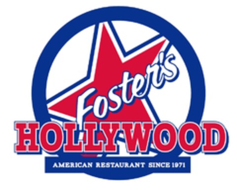 FOSTER'S HOLLYWOOD AMERICAN RESTAURANT SINCE 1971 Logo (EUIPO, 01.04.2014)