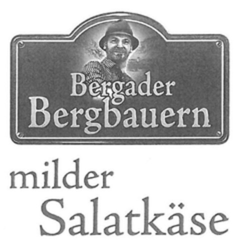 Bergader Bergbauern milder Salatkäse Logo (EUIPO, 13.06.2014)