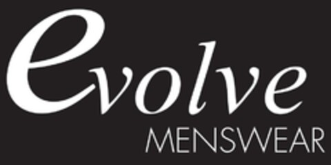 evolve MENSWEAR Logo (EUIPO, 31.10.2014)