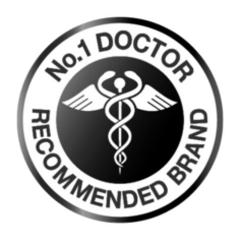 No.1 Doctor Recommended Brand Logo (EUIPO, 23.06.2015)
