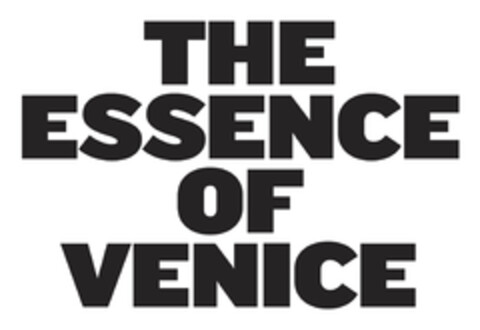 THE ESSENCE OF VENICE Logo (EUIPO, 04.04.2016)