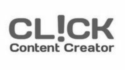 CL!CK Content Creator Logo (EUIPO, 12.05.2016)