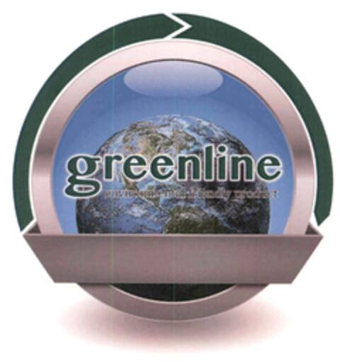 greenline environmental friendly product Logo (EUIPO, 12.12.2016)