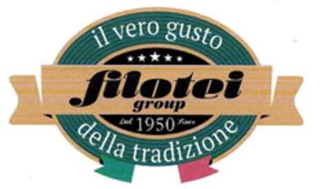 FILOTEI GROUP IL VERO GUSTO DELLA TRADIZIONE DAL 1950 Logo (EUIPO, 14.12.2017)