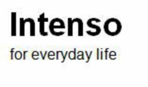 Intenso for everyday life Logo (EUIPO, 01/17/2018)