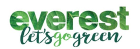 everest let's go green Logo (EUIPO, 18.03.2019)