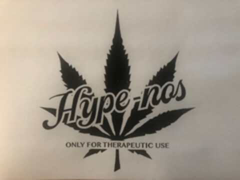 Hipe-nos ONLY FOR THERAPEUTIC USE Logo (EUIPO, 13.05.2019)