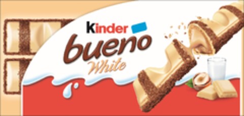 KINDER BUENO WHITE Logo (EUIPO, 16.05.2019)