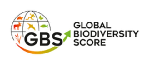 GBS GLOBAL BIODIVERSITY SCORE Logo (EUIPO, 12/07/2021)