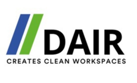 DAIR      CREATES CLEAN WORKSPACES Logo (EUIPO, 04/08/2022)