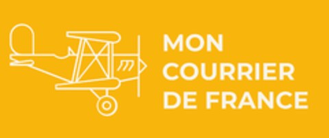 MON COURRIER DE FRANCE Logo (EUIPO, 04/13/2022)