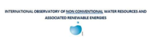 INTERNATIONAL OBSERVATORY OF NON CONVENTIONAL WATER RESOURCES AND ASSOCIATED RENEWABLE ENERGIES Logo (EUIPO, 18.06.2024)