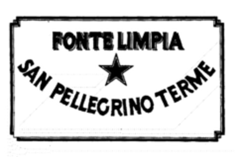 FONTE LIMPIA SAN PELLEGRINO TERME Logo (EUIPO, 01.04.1996)
