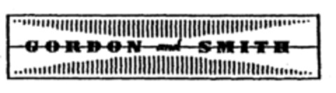 GORDON and SMITH Logo (EUIPO, 10.04.1999)