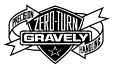 ZERO-TURN GRAVELY PRECISION HANDLING Logo (EUIPO, 14.09.1999)