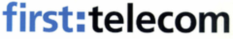 first:telecom Logo (EUIPO, 21.12.1999)