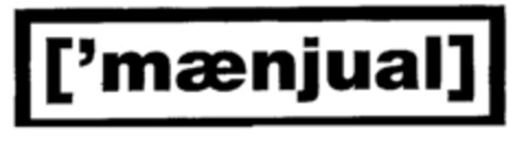 ['mænjual] Logo (EUIPO, 18.01.2001)
