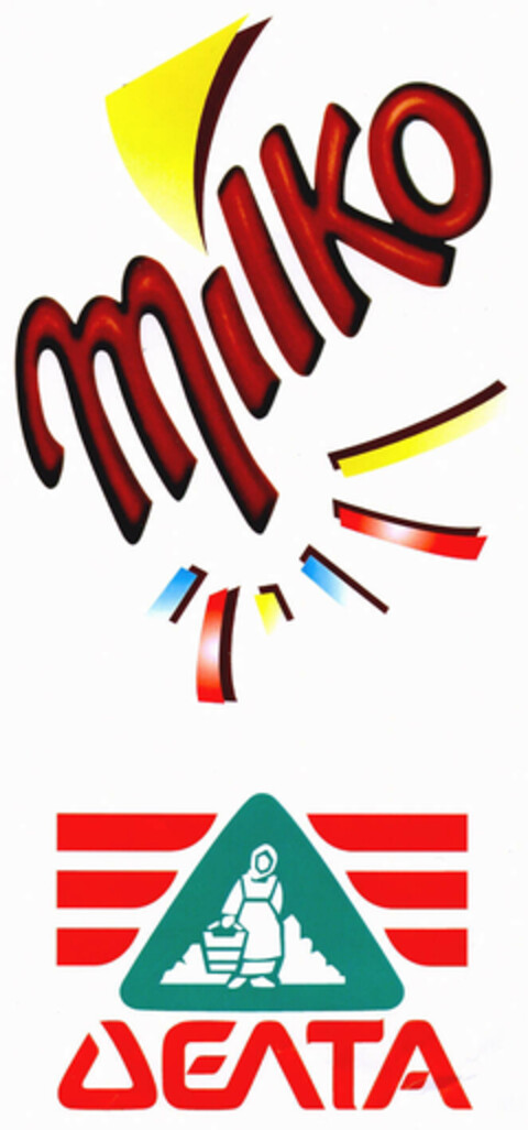 milko ΔΕΛΤΑ Logo (EUIPO, 22.01.2002)