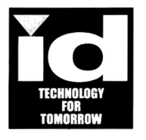 id TECHNOLOGY FOR TOMORROW Logo (EUIPO, 10.06.2004)