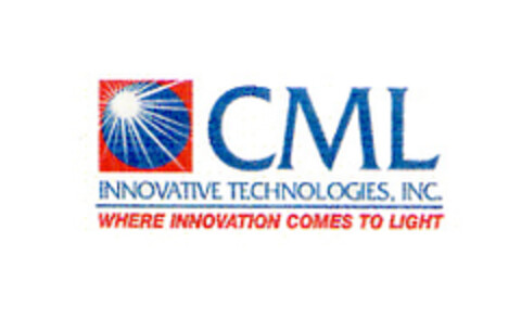 CML INNOVATIVE TECHNOLOGIES, INC. WHERE INNOVATION COMES TO LIGHT Logo (EUIPO, 07.12.2004)