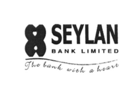 SEYLAN BANK LIMITED the bank with a heart Logo (EUIPO, 10.06.2005)