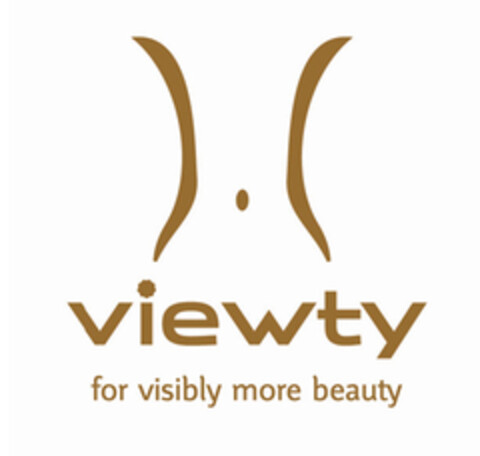 viewty for visibly more beauty Logo (EUIPO, 08/06/2007)