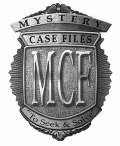 MYSTERY CASE FILES MCF To seek & Solve Logo (EUIPO, 30.09.2008)