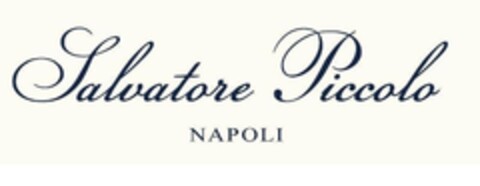 SALVATORE PICCOLO NAPOLI Logo (EUIPO, 29.02.2012)